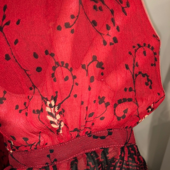 SOLD Sexy Silk Nordstrom Winter Kate Dress - Picture 5 of 5